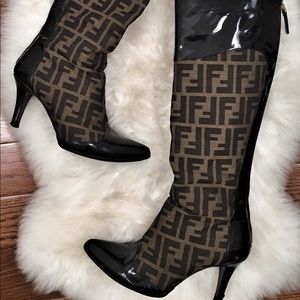 SOLD -  FENDI Authentic Zucca Sz 36 / 6